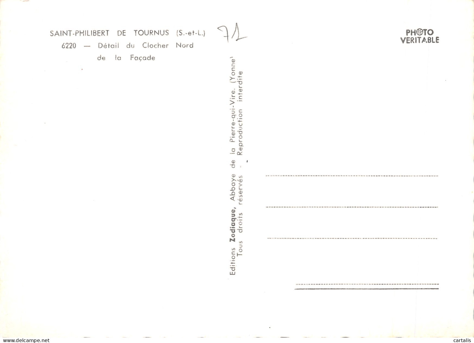71-SAINT PHILIBERT DE TOURNUS-N°4218-D/0377 - Sonstige & Ohne Zuordnung