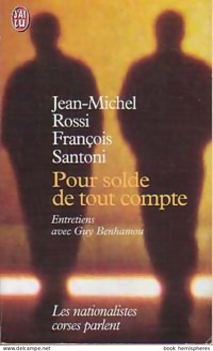 Pour Solde De Tout Compte (2001) De François Rossi - Politik