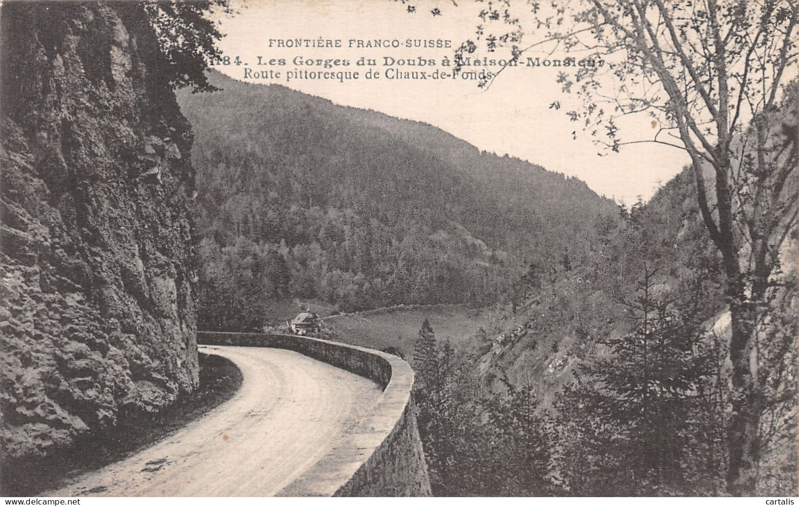 25-GORGES DU DOUBS-N°4219-D/0213 - Other & Unclassified