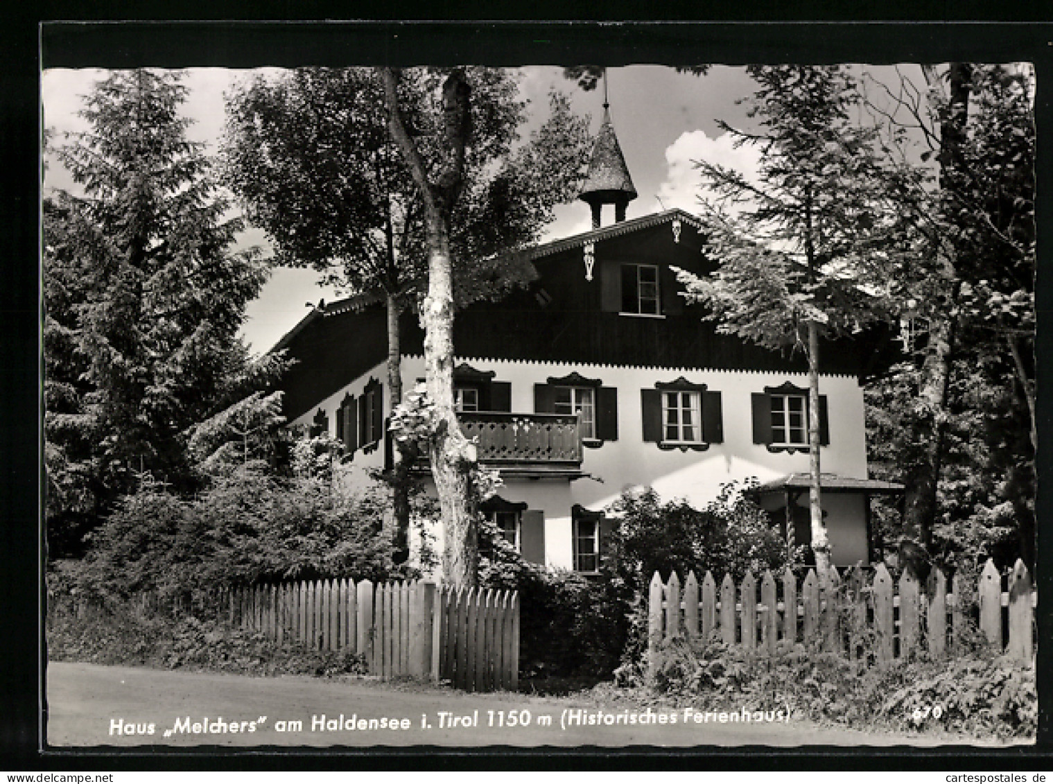 AK Haldensee, Historisches Ferienhaus Haus Melchers  - Other & Unclassified