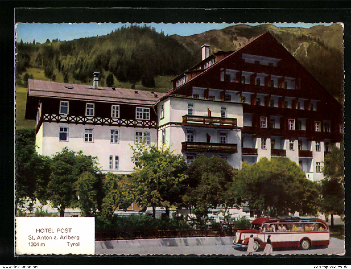 AK Sankt Anton Am Arlberg, Hotel Post  - Sonstige & Ohne Zuordnung