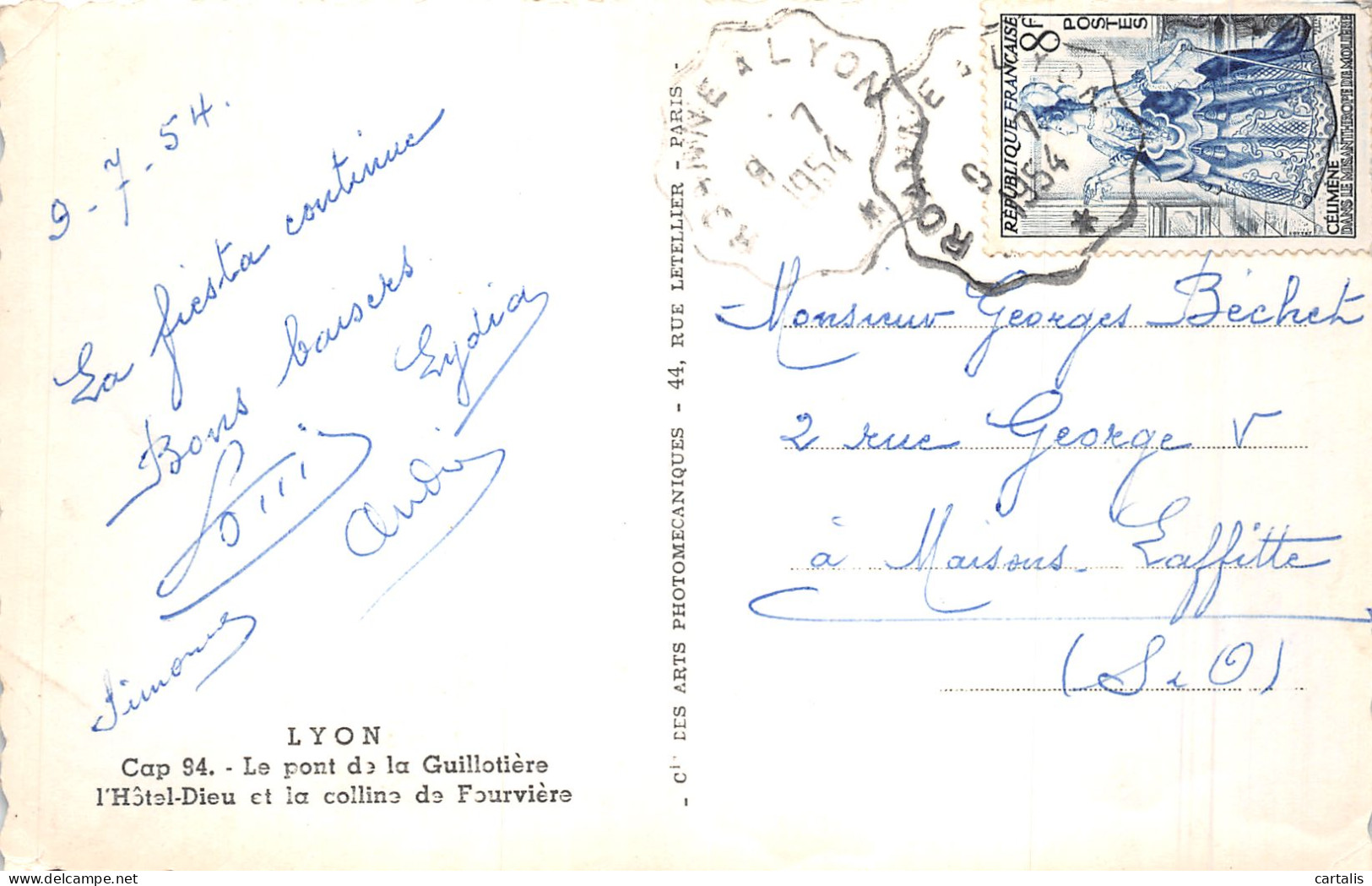 69-LYON-N°4219-D/0001 - Other & Unclassified