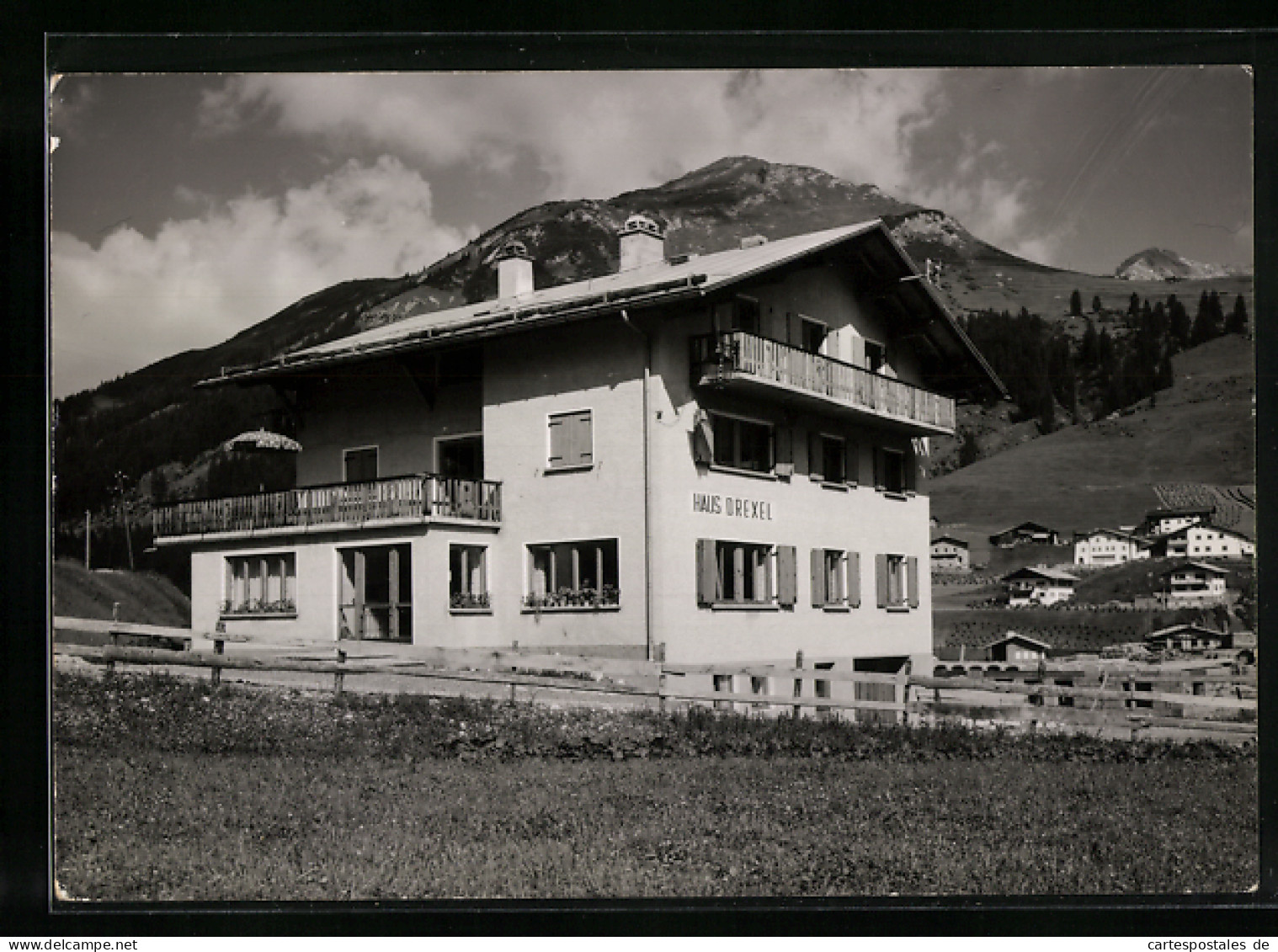 AK Lech Am Arlberg, Hotel-Pension Haus Drexel  - Andere & Zonder Classificatie