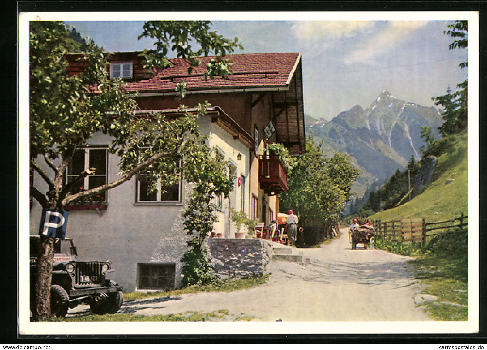 AK Mayrhofen / Zillertal, Gasthof Zillergrund Mit Brandbergkolm  - Sonstige & Ohne Zuordnung