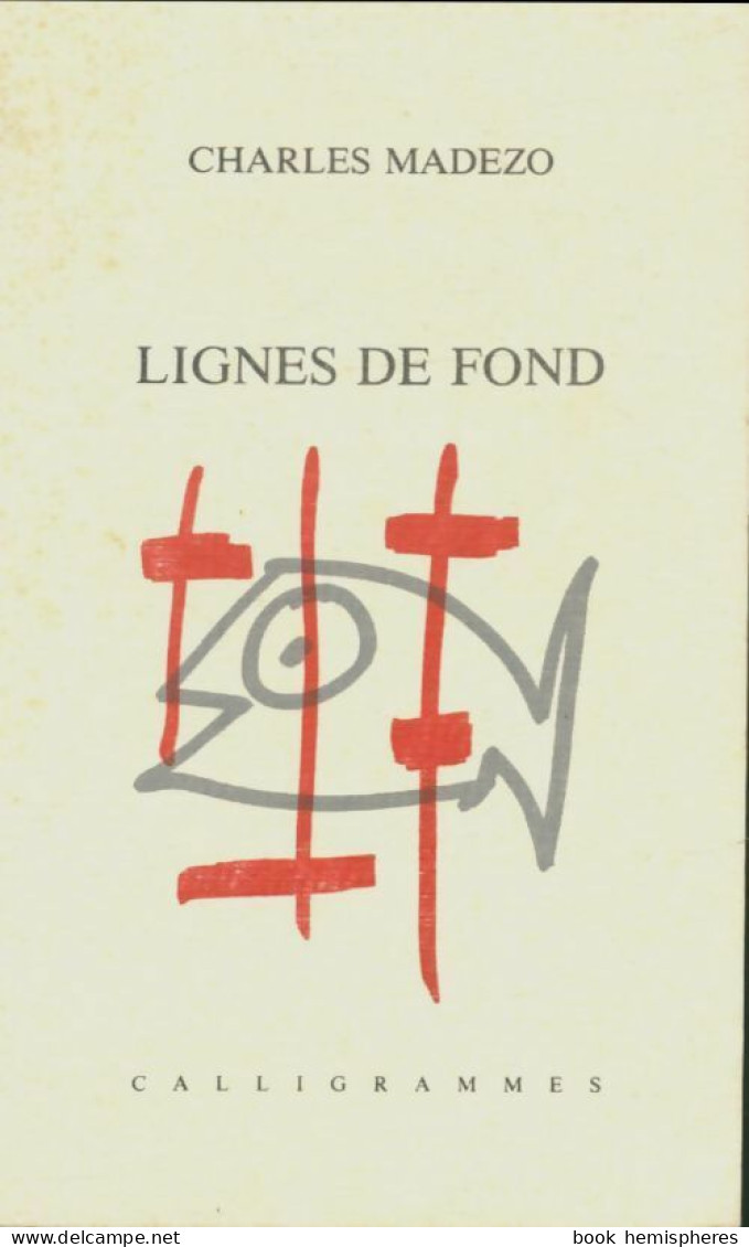 Lignes De Fond (1989) De Charles Madézo - Sonstige & Ohne Zuordnung