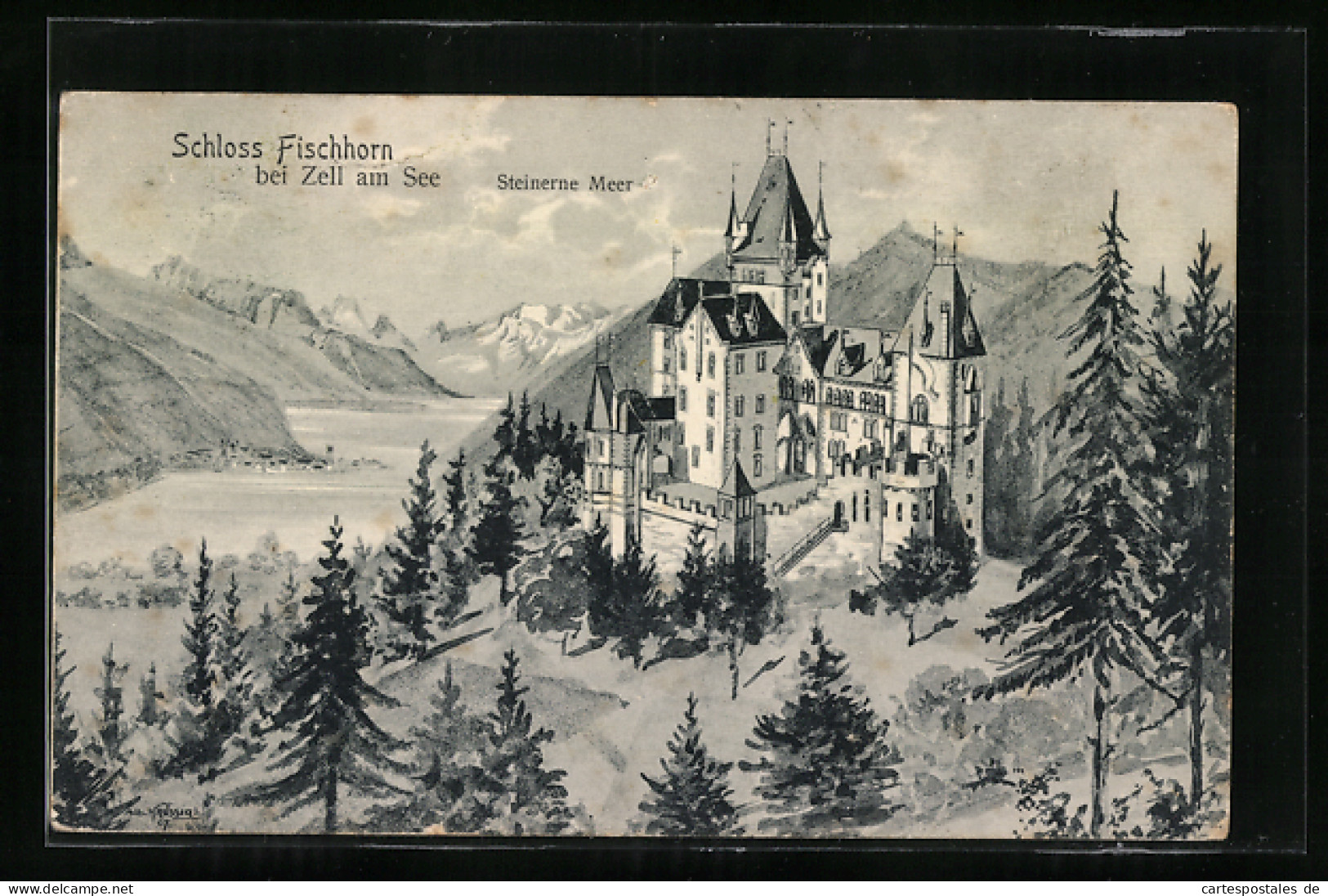 AK Zell Am See, Schloss Fischhorn  - Sonstige & Ohne Zuordnung