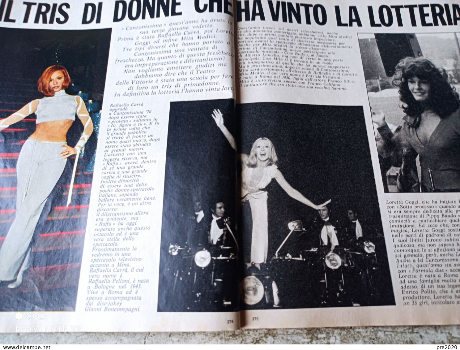 L’INTREPIDO 1974 RAFFAELLA CARRA’ LORETTA GOGGI MITA MEDICI ALBERTO SORDI BANCO DEL MUTUO SOCCORSO RE CECCONI CALCIO - Other & Unclassified