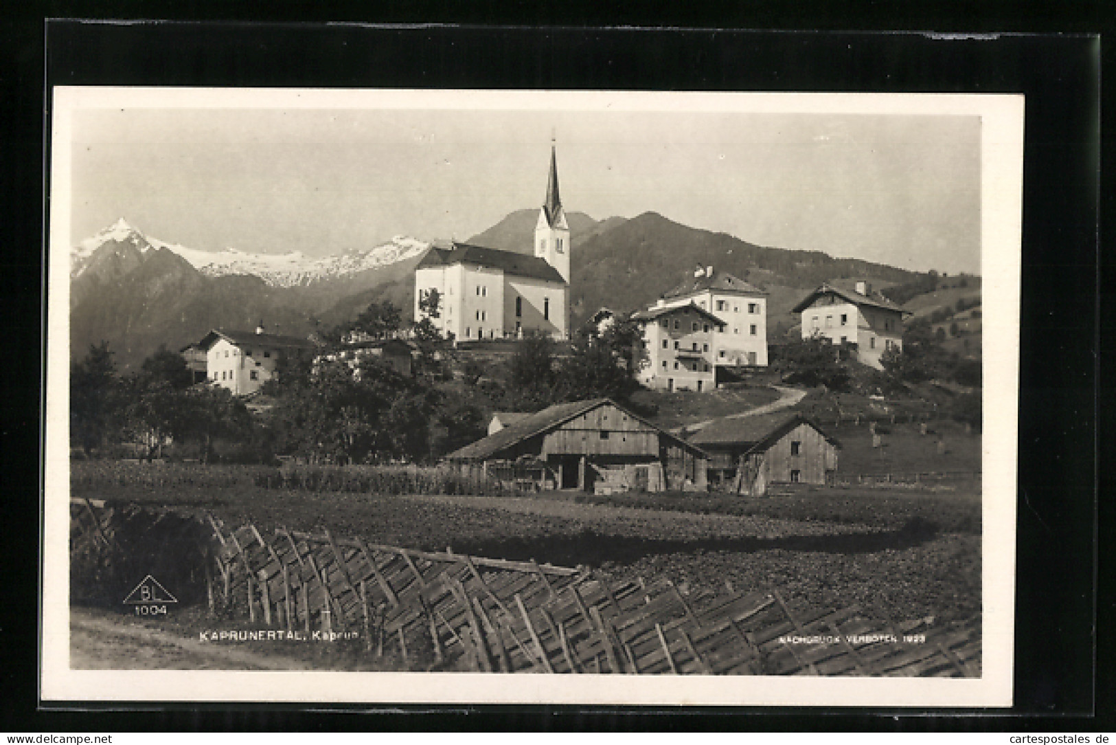 AK Kaprun / Kaprunertal, Blick Zur Kirche  - Autres & Non Classés