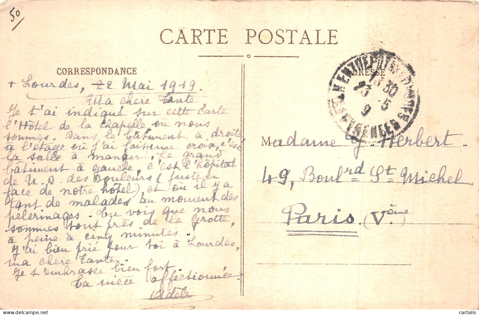 65-LOURDES-N°4219-B/0315 - Lourdes