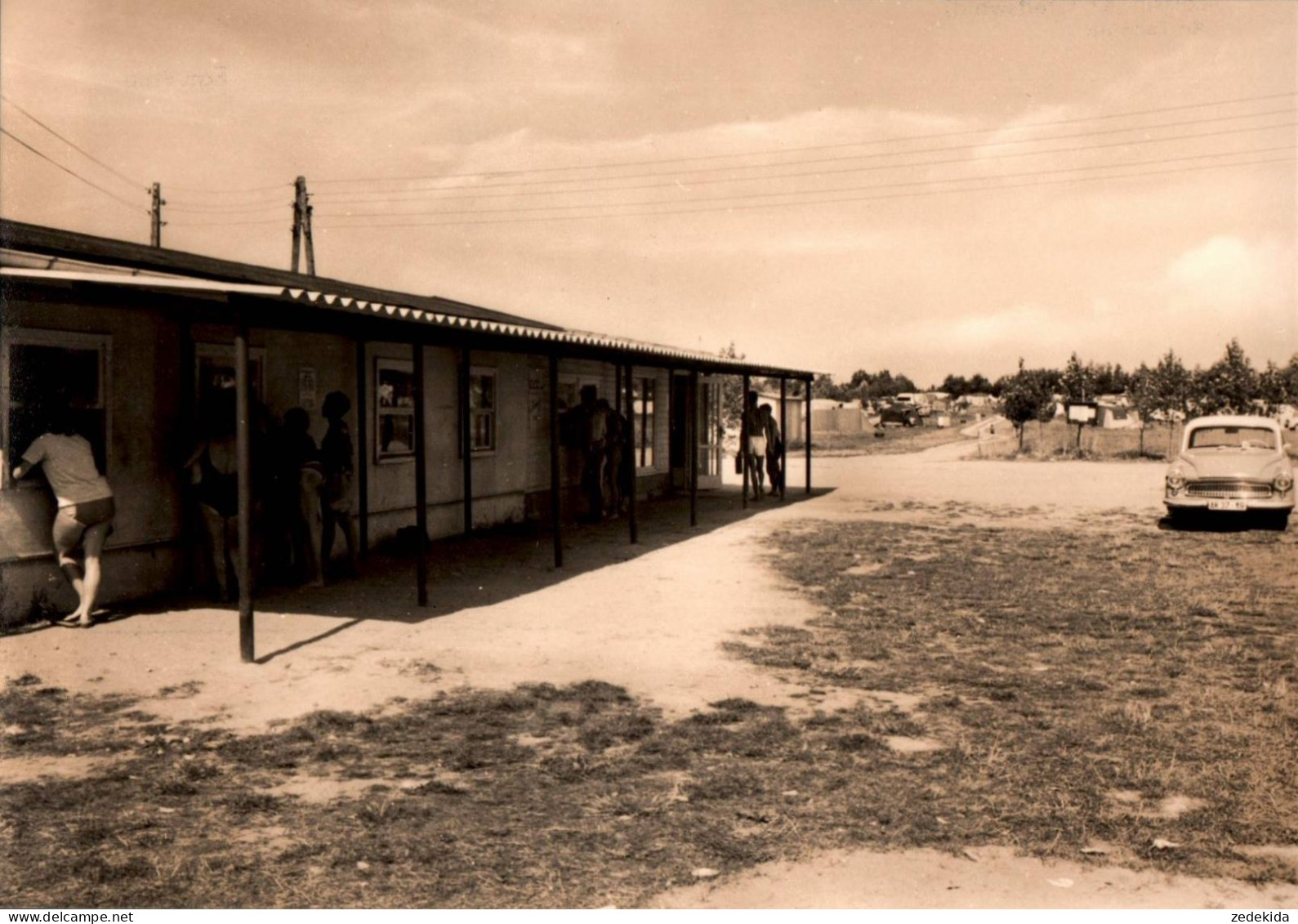 H2442 - Loissin Zeltplatz Kiosk - Bild Und Heimat Reichenbach - Greifswald