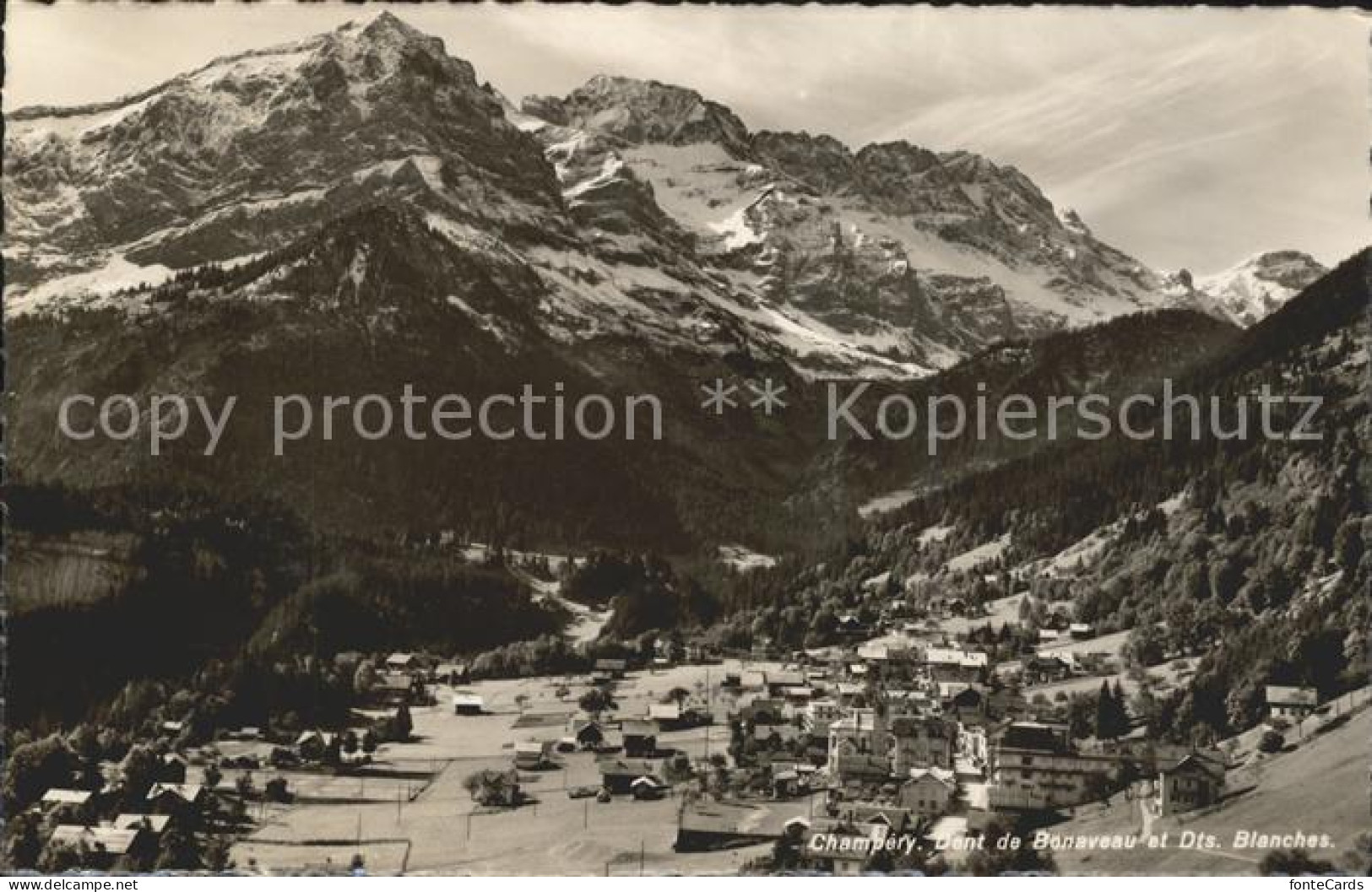 11675737 Champery Dorfansicht Champery - Other & Unclassified