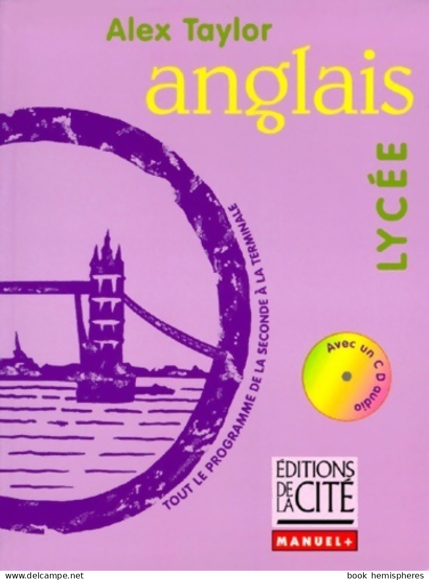 Anglais Lycée (1999) De Alex Taylor - 12-18 Years Old