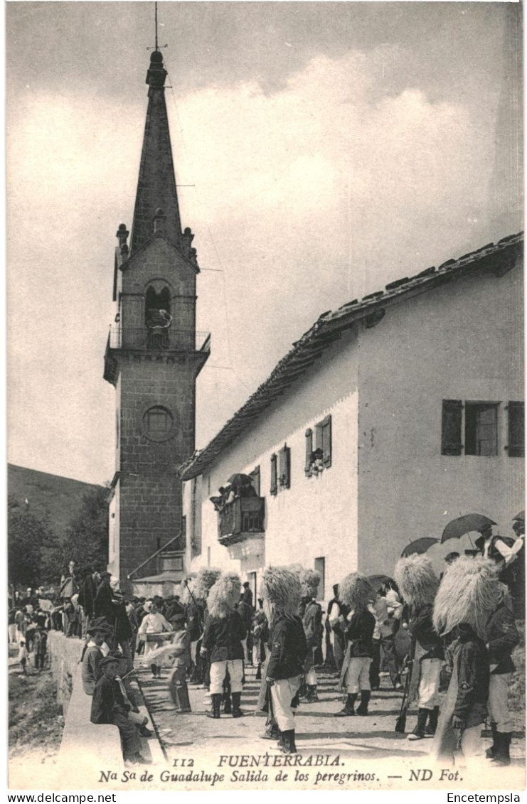 CPA Carte Postale Espagne FUENTERRABIA  Guadalupe Salida De Los Peregrinos  VM80847 - Guipúzcoa (San Sebastián)