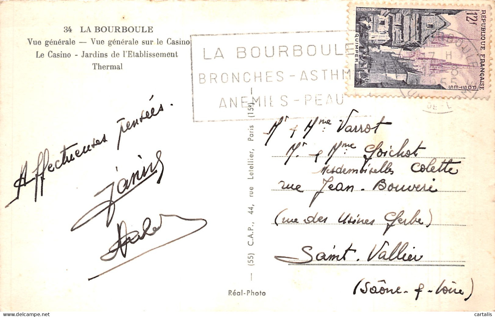 63-LA BOURBOULE-N°4219-F/0113 - La Bourboule