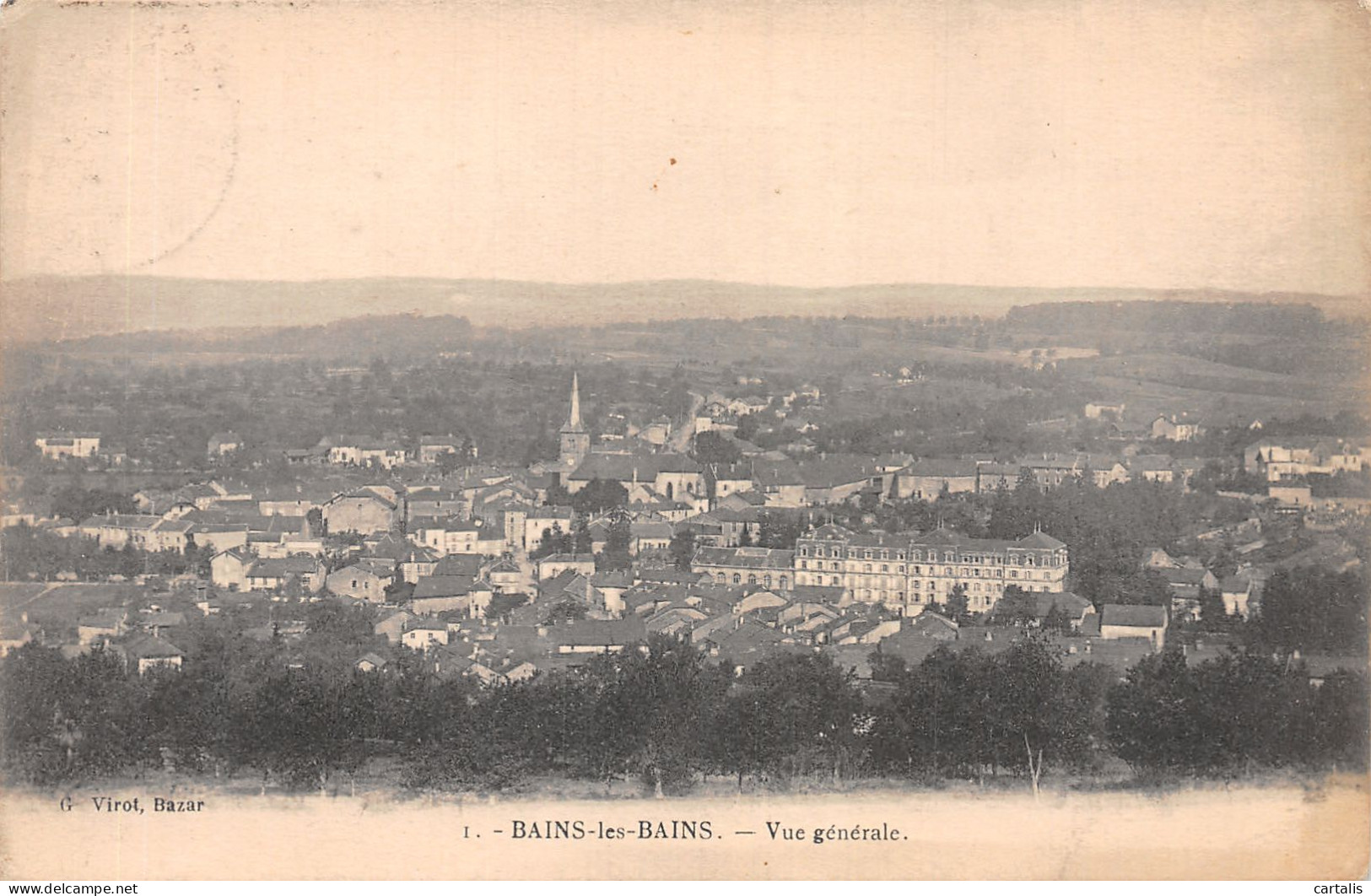 88-BAINS LES BAINS-N°4219-D/0357 - Bains Les Bains