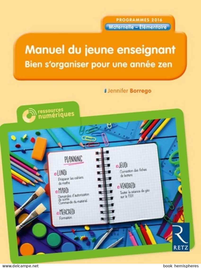 Manuel Du Jeune Enseignant (2017) De Jennifer Borrego - 0-6 Years Old