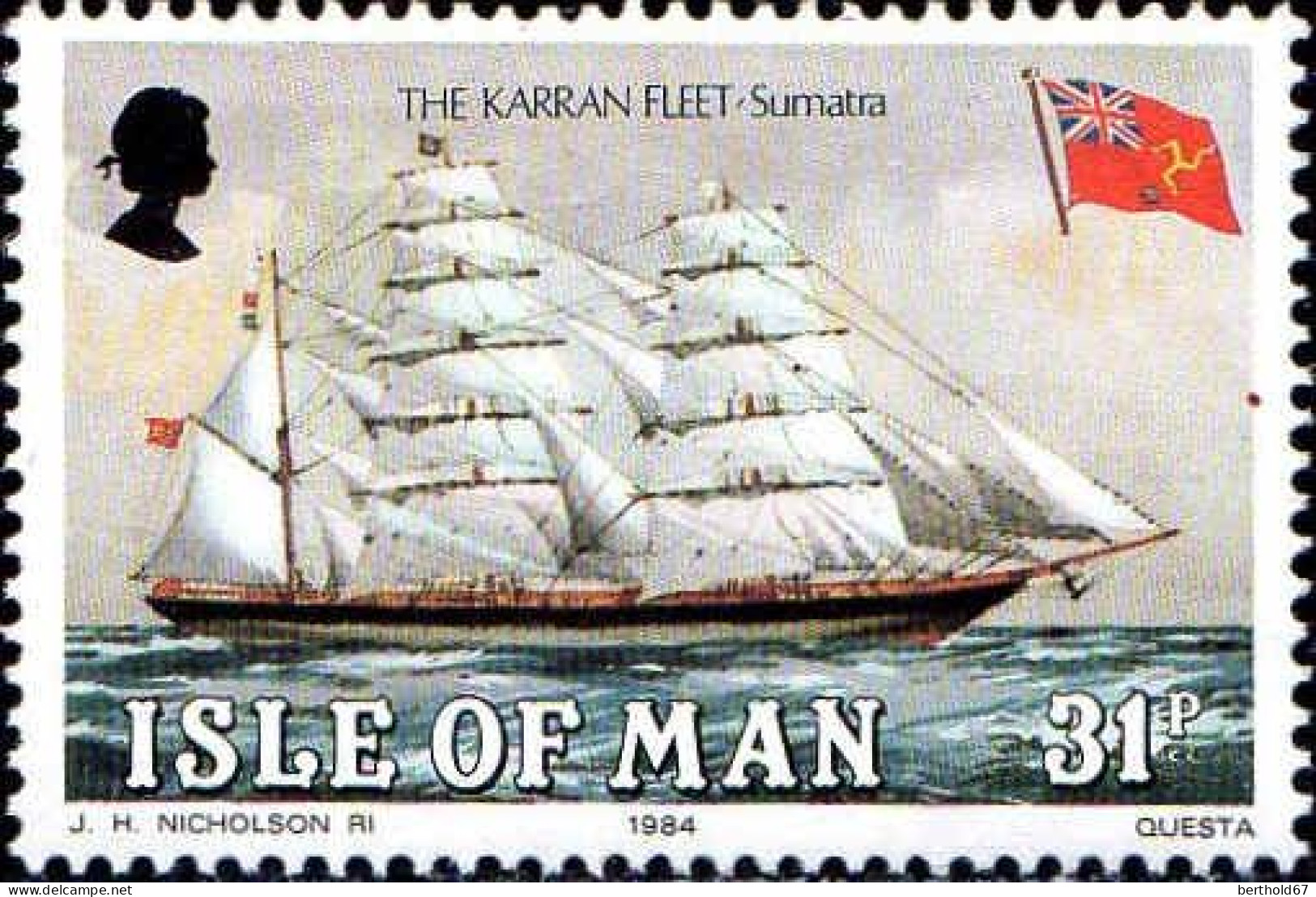 Man Poste N** Yv:245/249 Flotte De Karran (Thème) - Bateaux
