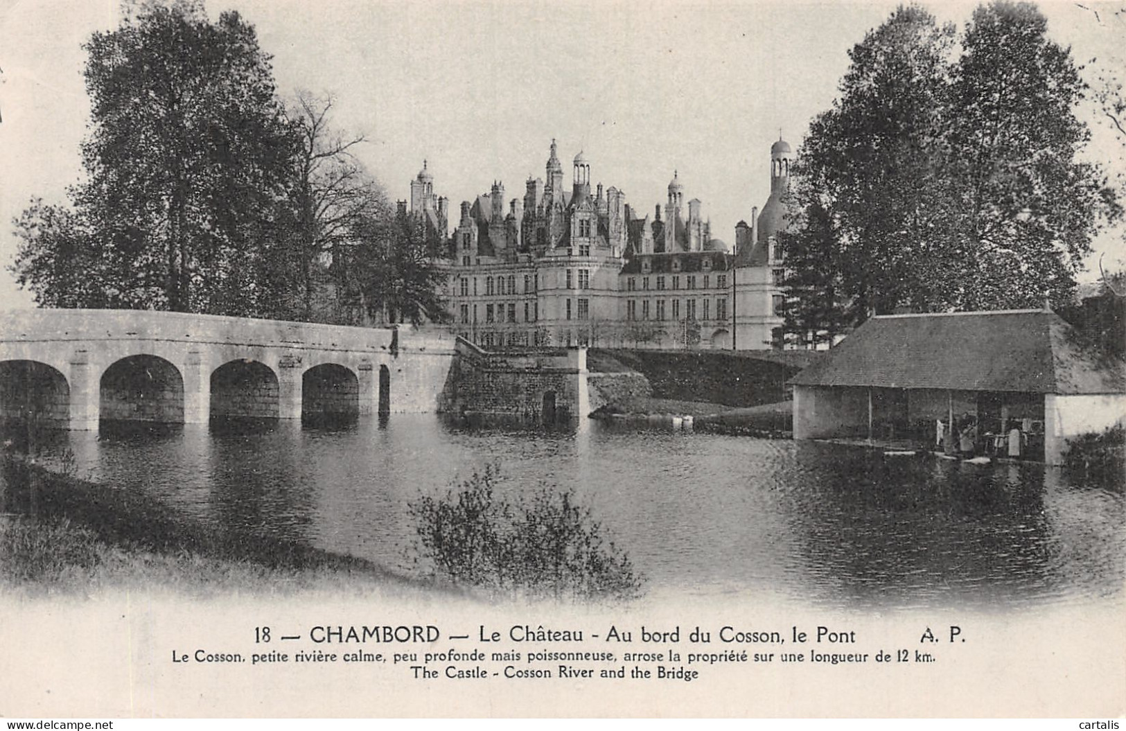 41-CHAMBORD LE CHATEAU-N°4220-A/0307 - Chambord