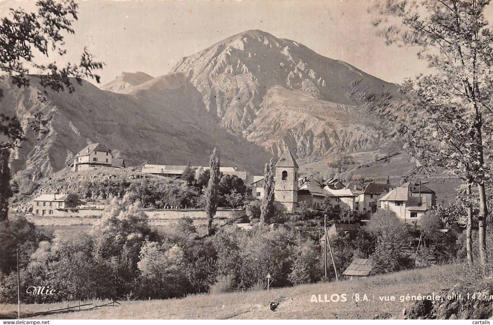 04-ALLOS-N°4220-A/0209 - Autres & Non Classés