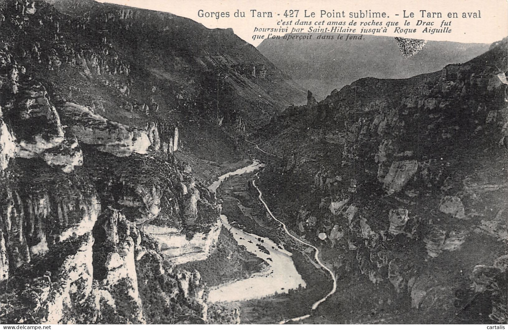 48-GORGES DU TARN LE POINT SUBLIME-N°4219-G/0367 - Gorges Du Tarn