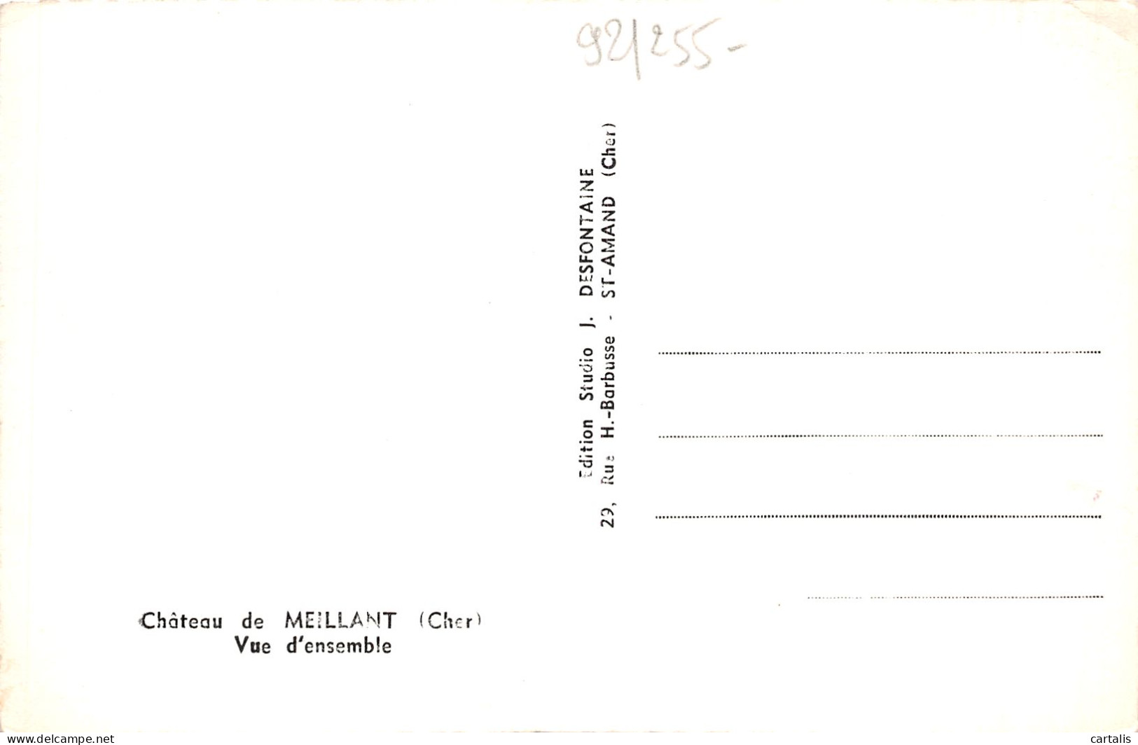 18-MEILLANT-N°4219-G/0313 - Meillant