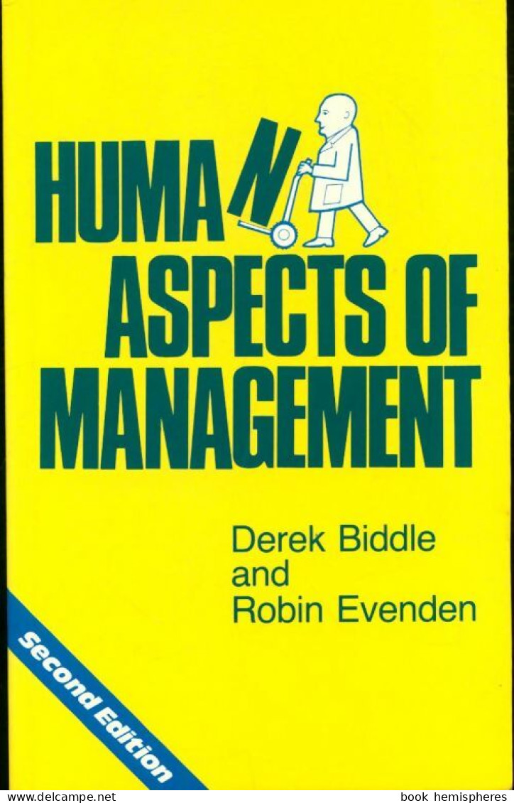 Human Aspects Of Management (1990) De Derek Biddle - Handel