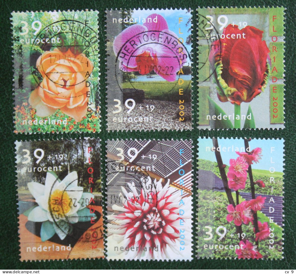 Zomerzegels Complete Set NVPH 2077-2082 (Mi 1994-1999); 2002 Gestempeld / Used NEDERLAND / NIEDERLANDE / NETHERLANDS - Gebruikt