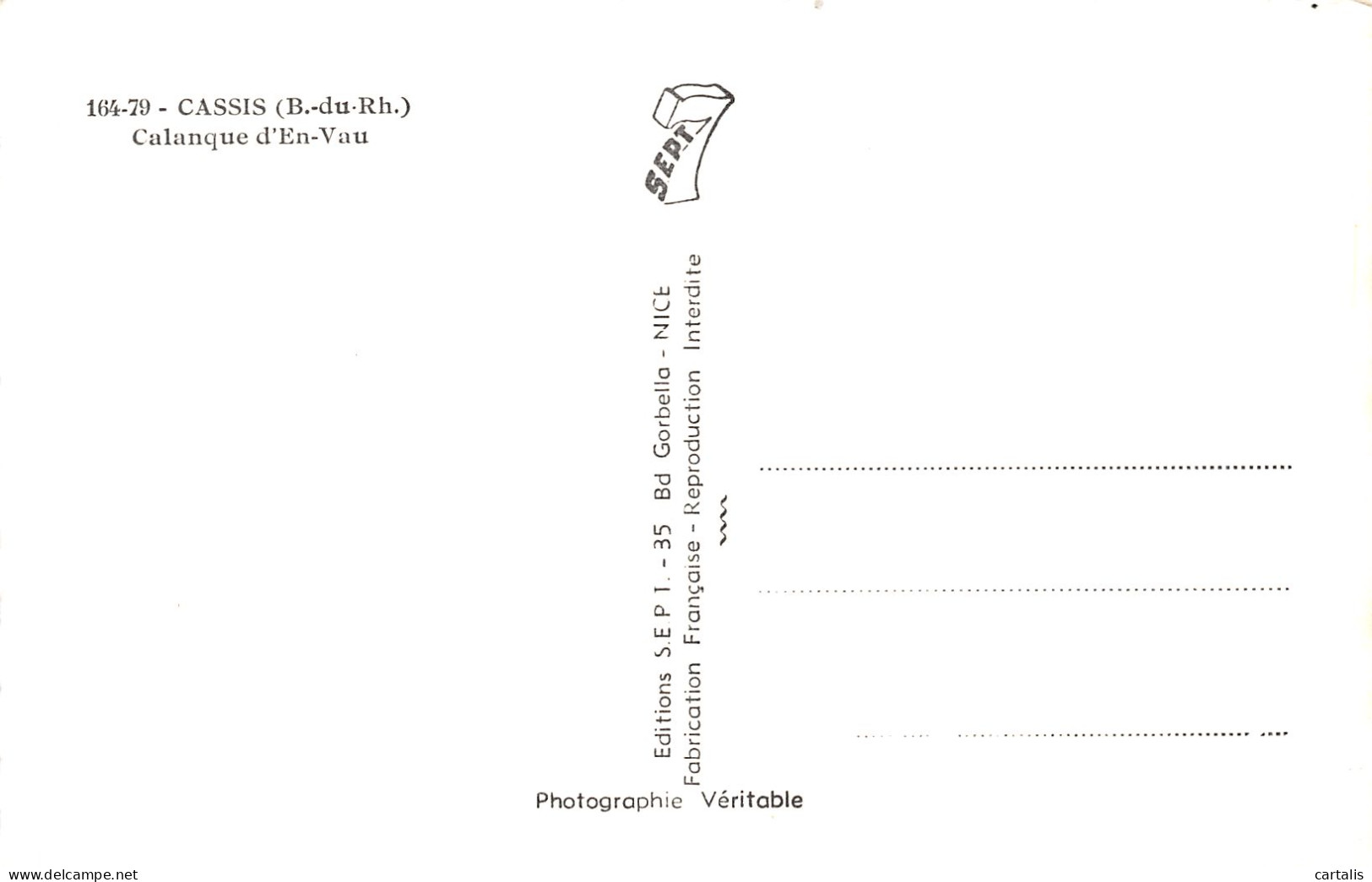 13-CASSIS-N°4220-B/0315 - Cassis