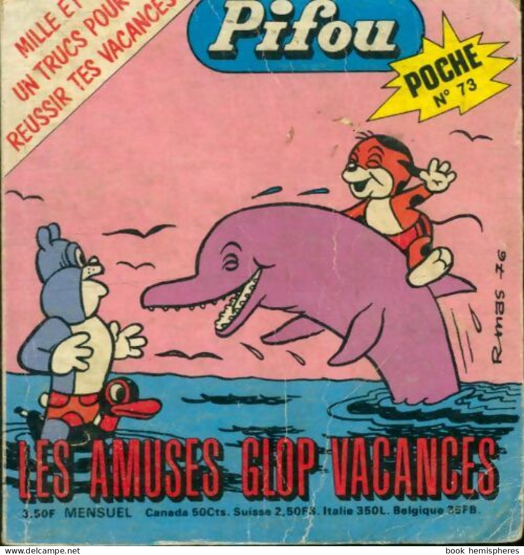 Pifou Poche N°73 (1976) De Collectif - Autres & Non Classés