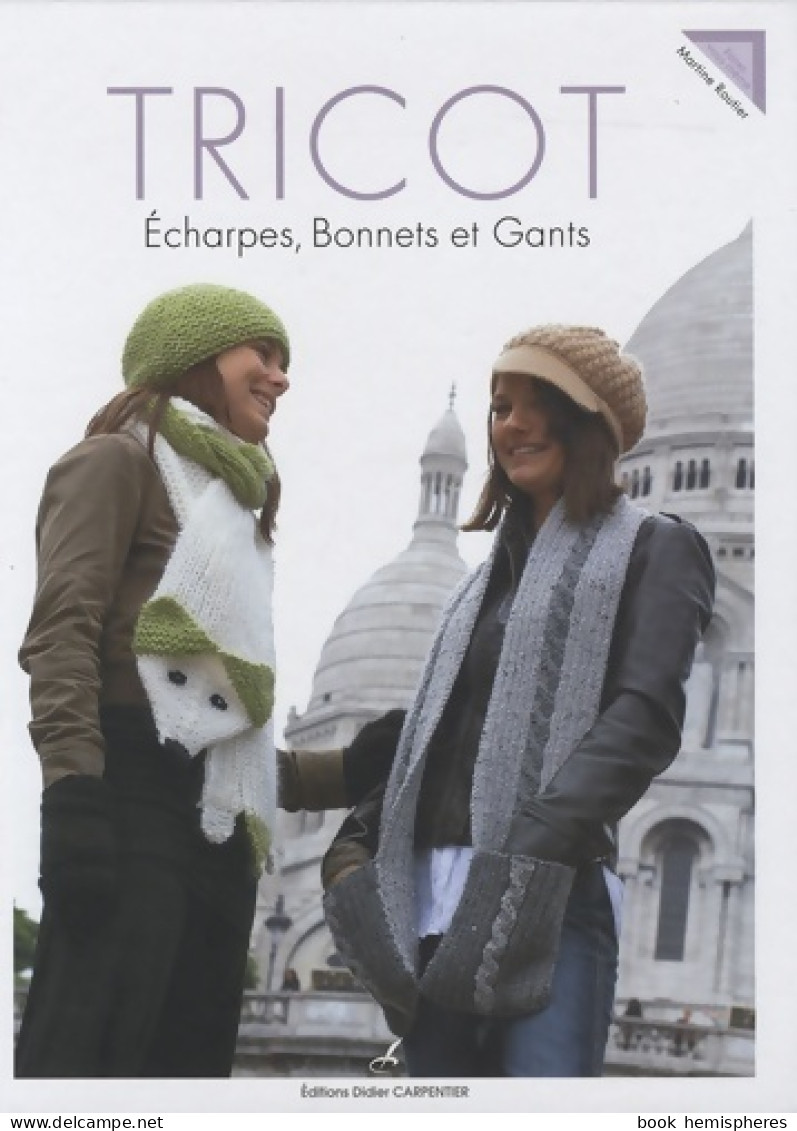 Tricot. Echarpes, Bonnets Et Gants (2008) De Martine Routier - Viaggi