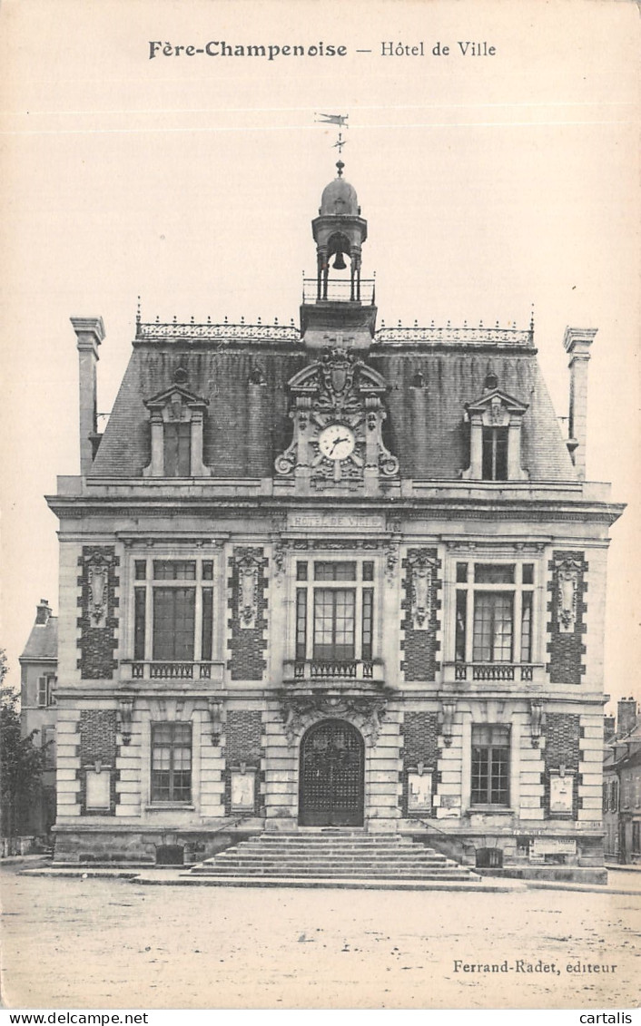 51-FERE CHAMPENOISE HOTEL DE VILLE-N°4220-F/0085 - Otros & Sin Clasificación