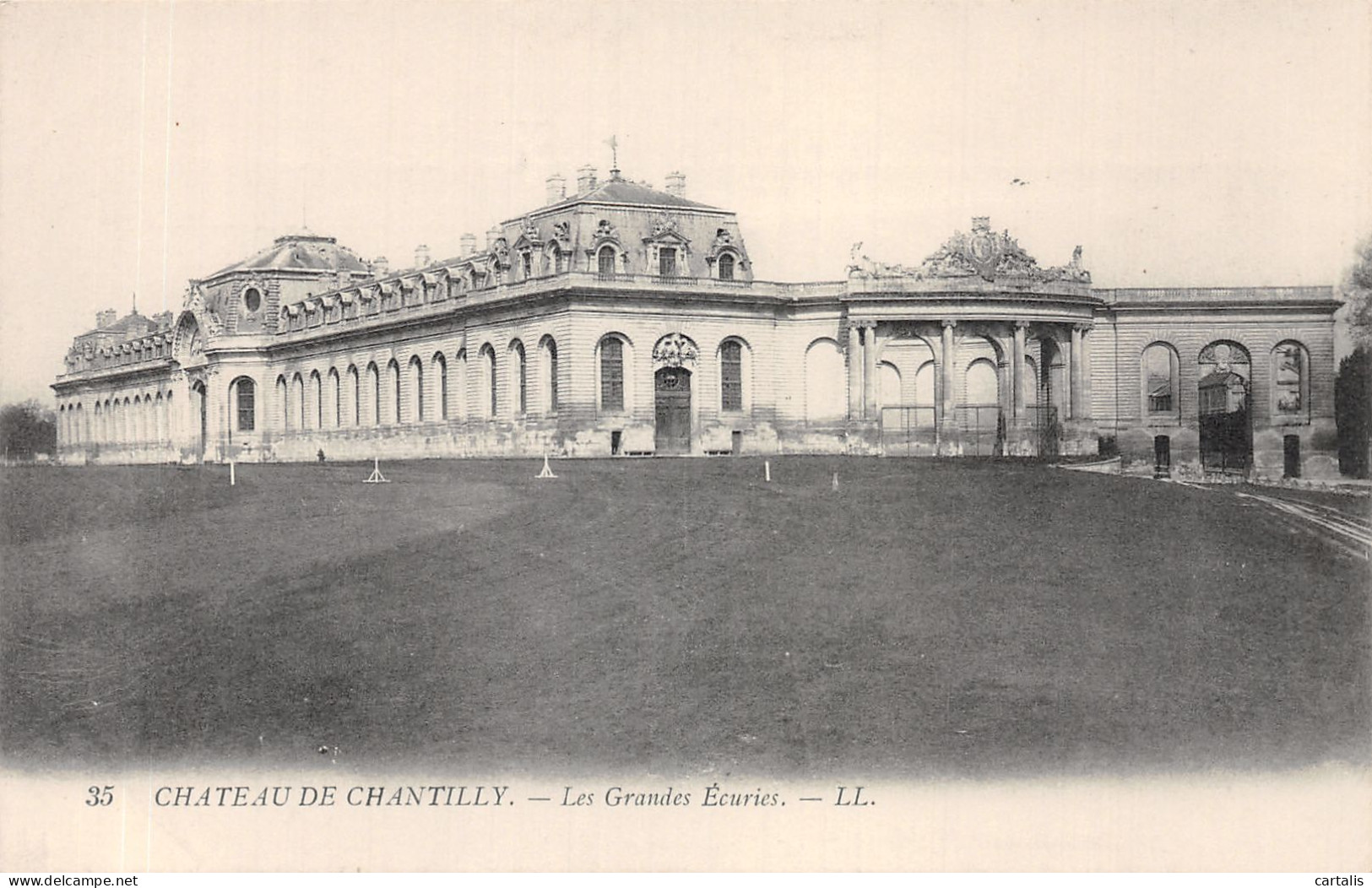 60-CHANTILLY LE CHATEAU-N°4220-F/0067 - Chantilly