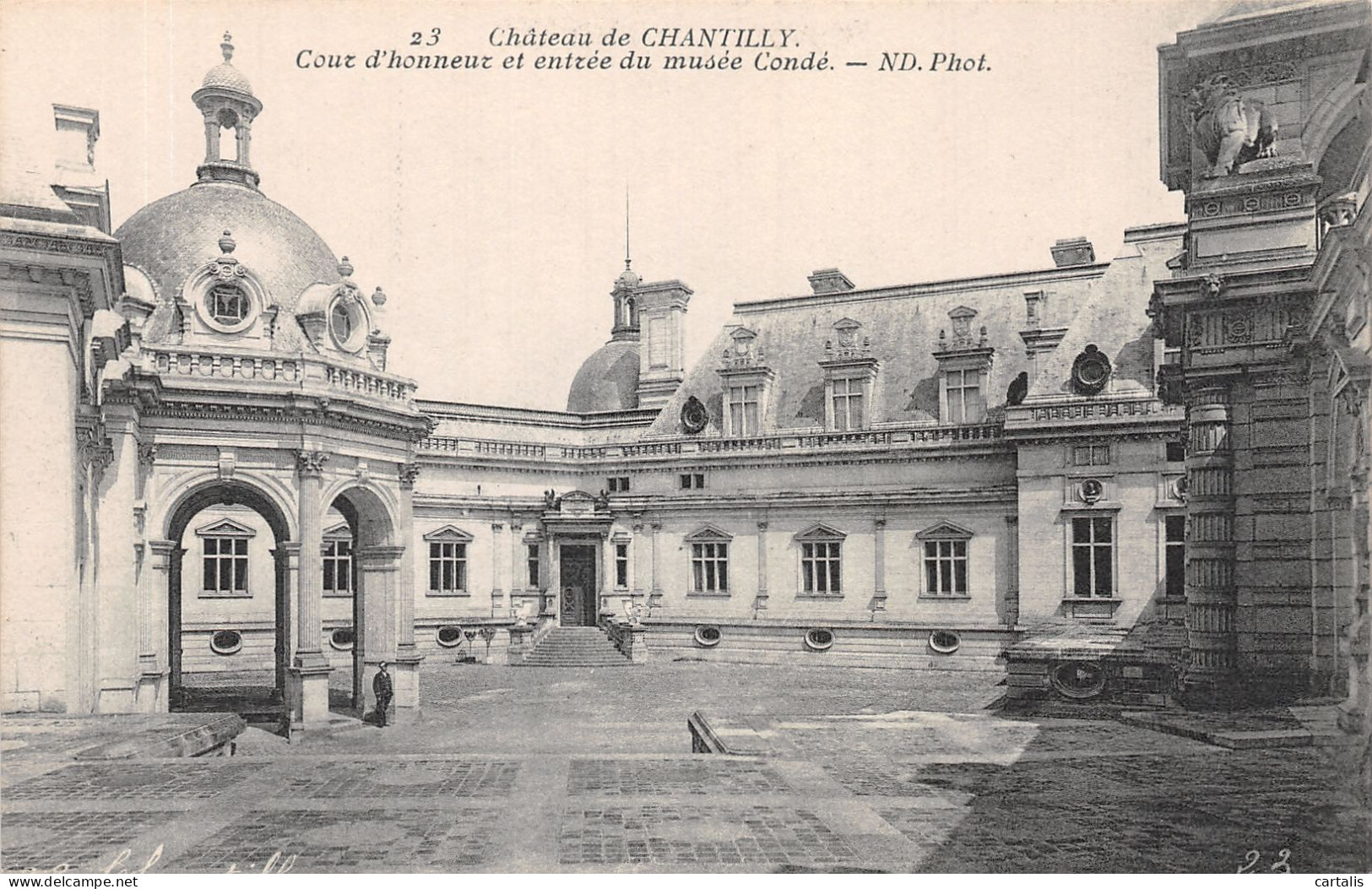 60-CHANTILLY LE CHATEAU-N°4220-F/0049 - Chantilly