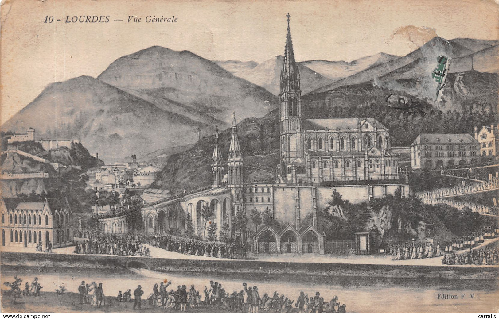 65-LOURDES-N°4220-D/0377 - Lourdes