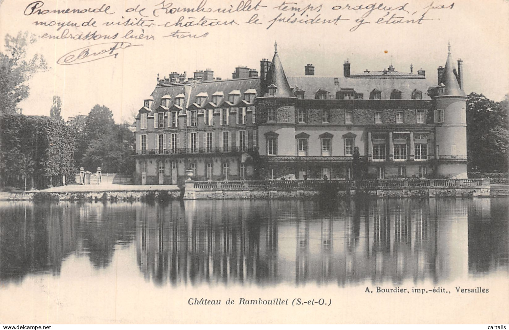 78-RAMBOUILLET LE CHATEAU-N°4220-D/0283 - Rambouillet (Schloß)