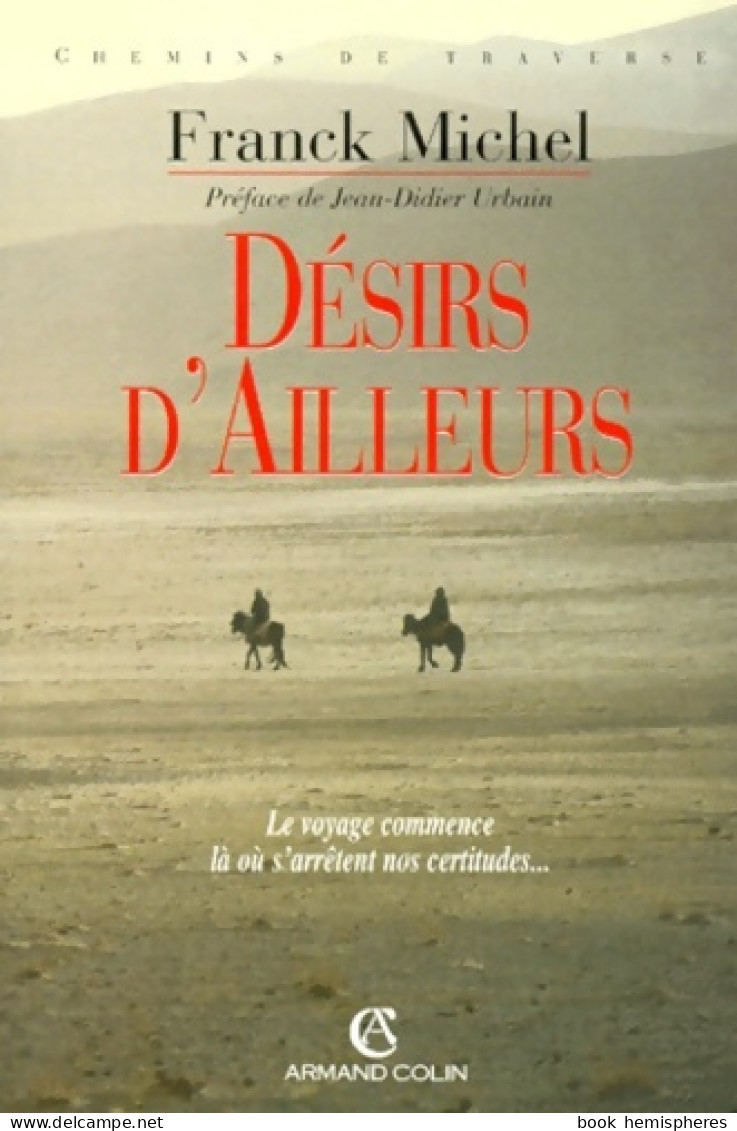 Chemins De Traverse (2000) De Franck Michel - Voyages