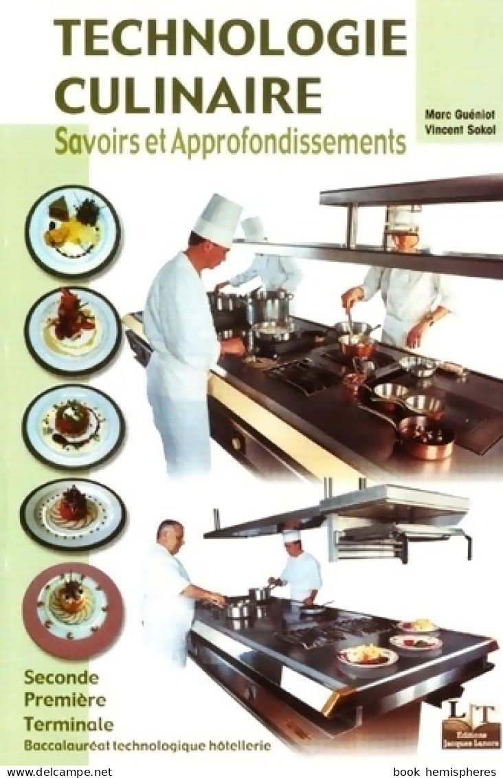 Technologie Culinaire Bac Pro Hôtelier (2003) De M. Gueniot - 12-18 Jaar