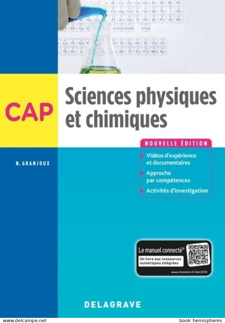 Sciences Physiques Et Chimiques CAP Industriels Et Tertiaires . Pochette élève (2018) De Nathalie G - 12-18 Años