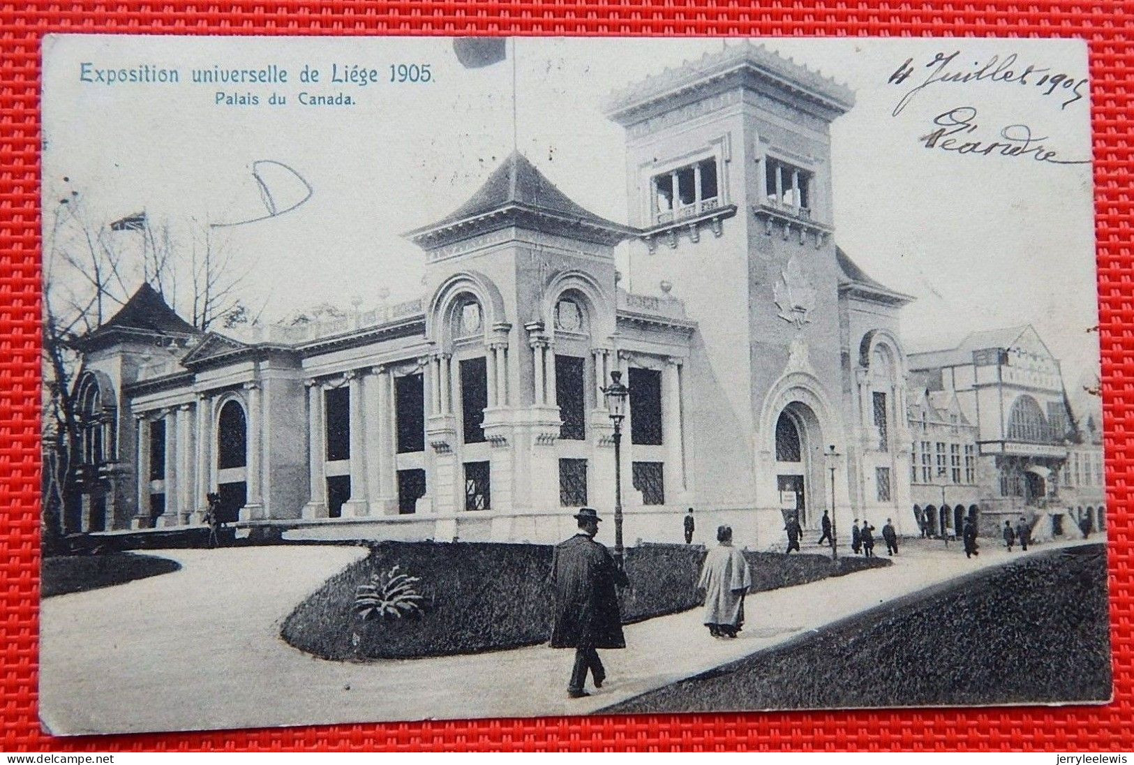 LIEGE  - EXPOSITION 1905 -  Palais Du Canada - Liege