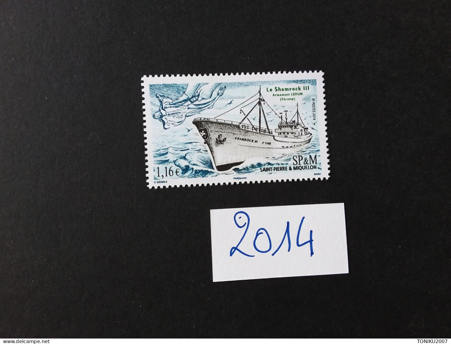 SAINT PIERRE ET MIQUELON 2014**  - MNH - Unused Stamps