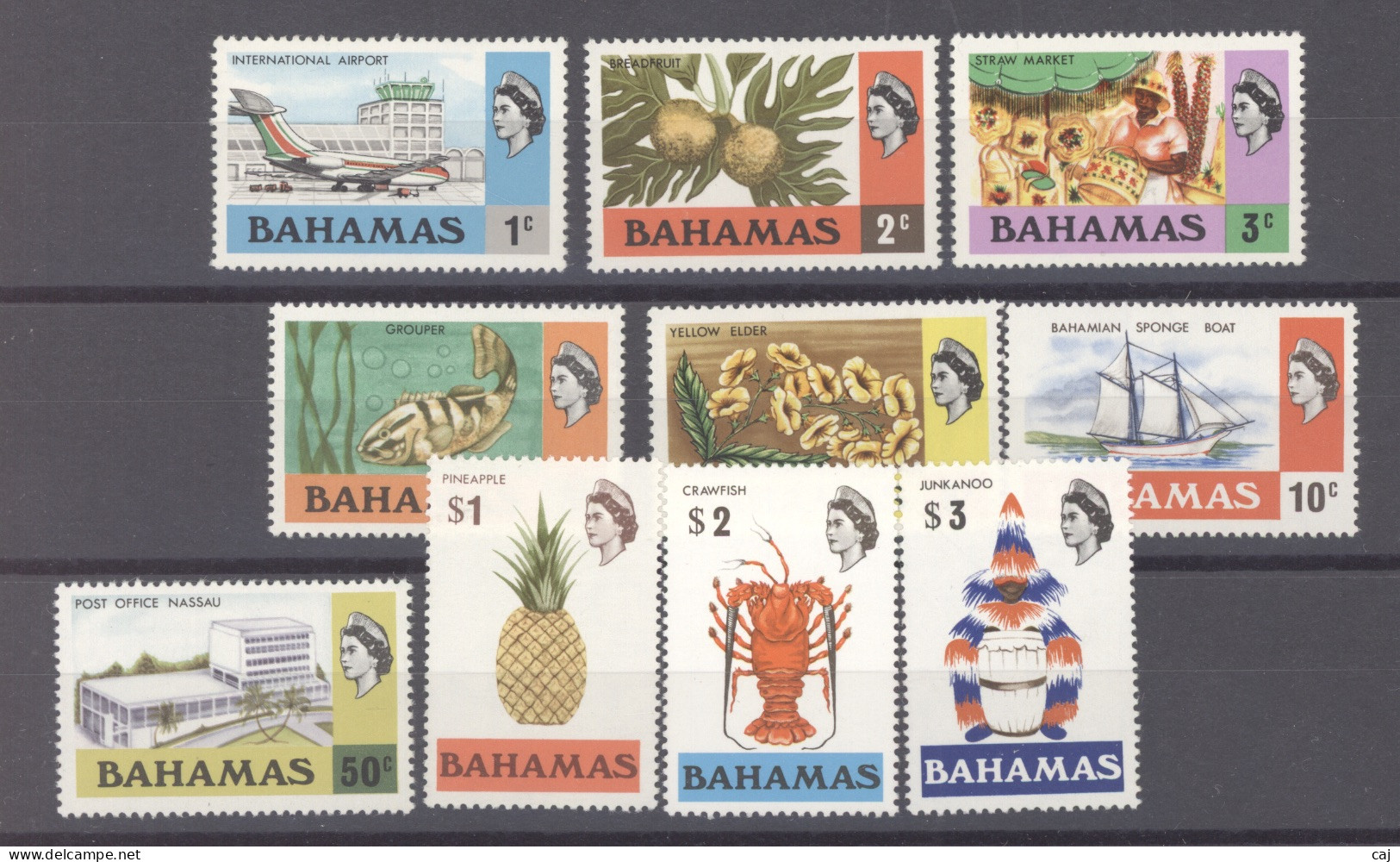 Bahamas  :  Yv 302...319  **  10 Valeurs - Bahamas (1973-...)