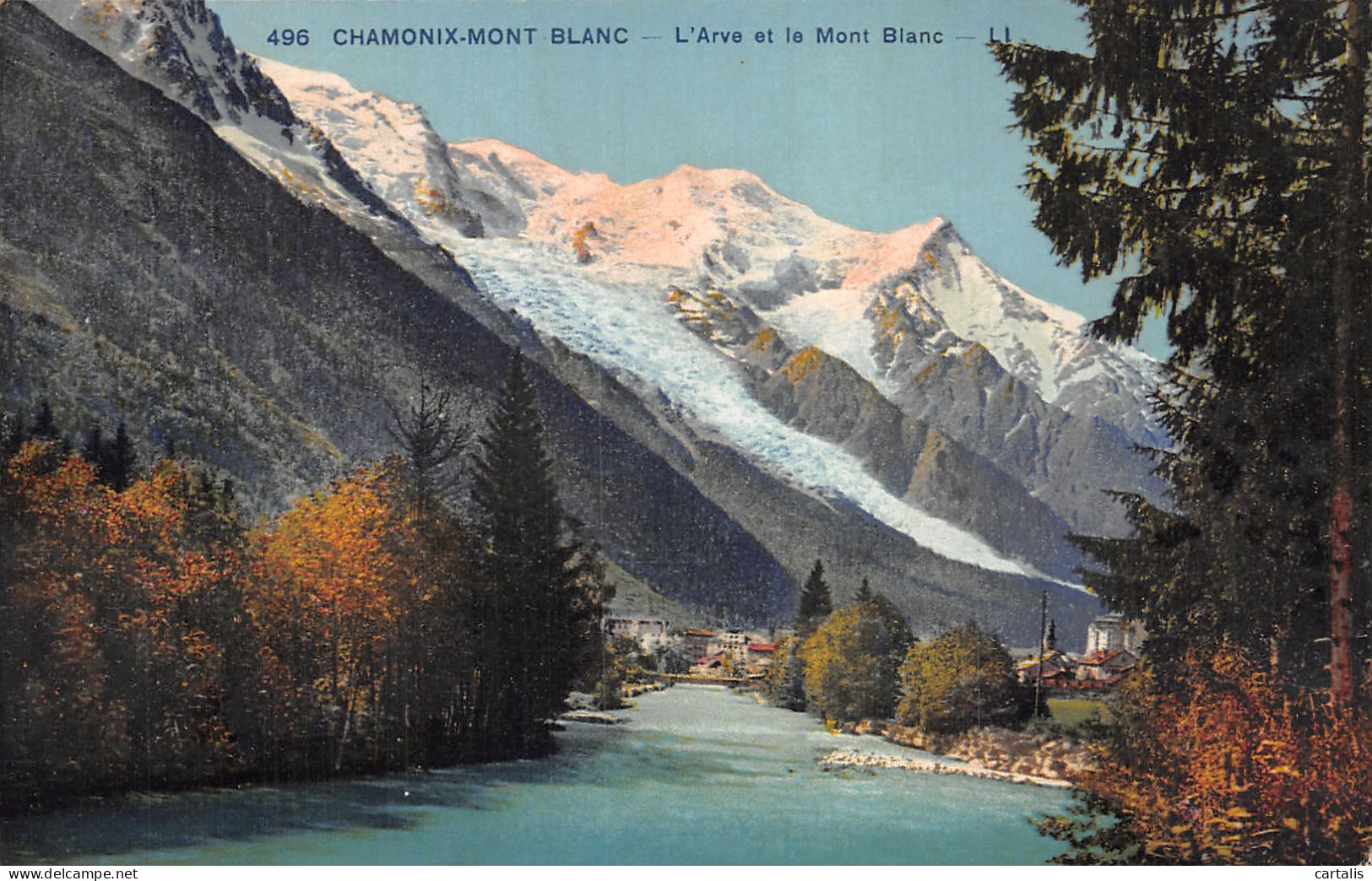 74-CHAMONIX MONT BLANC-N°4220-G/0009 - Chamonix-Mont-Blanc