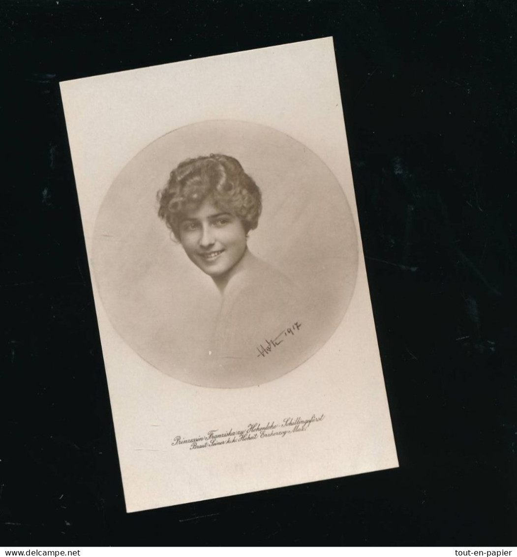 CPA - AK Prinzessin Franziska Zu Hohenlohe-Schillingsfürts Als Bildschöne Junge Frau - 1917 - Royal Families
