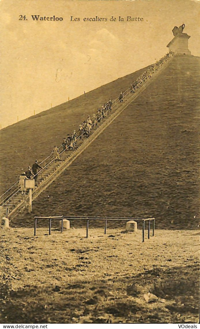 Belgique - Brabant Wallon - Waterloo - Les Escaliers De La Butte - Waterloo