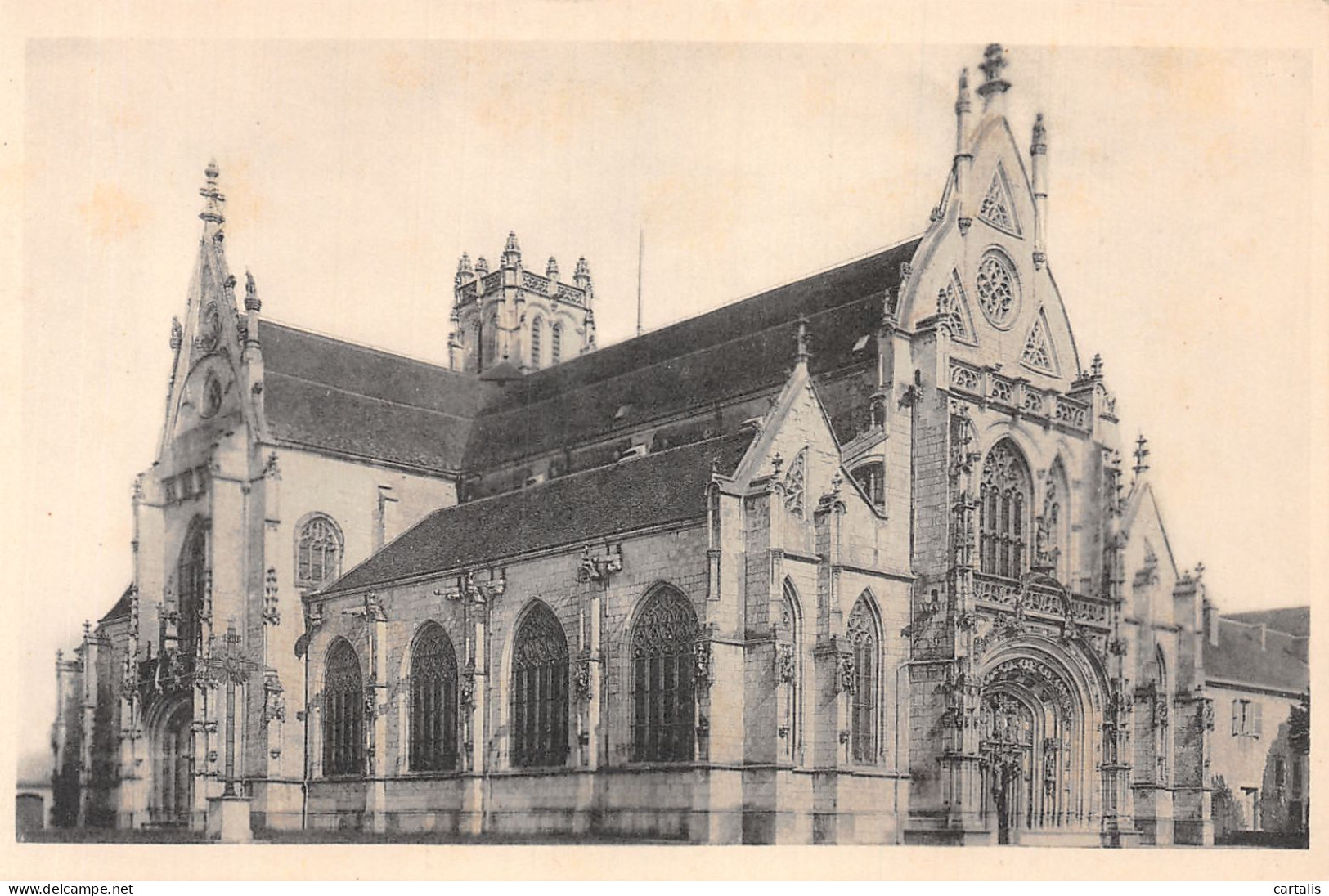 01-BOURG EGLISE DE BROU-N°4221-C/0339 - Sonstige & Ohne Zuordnung