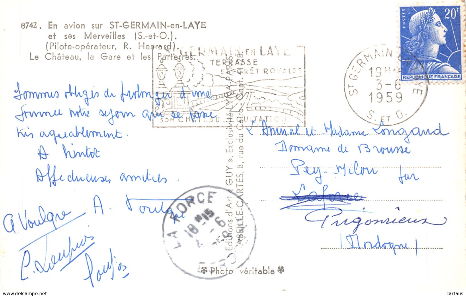 78-SAINT GERMAIN EN LAYE-N°4221-C/0023 - St. Germain En Laye