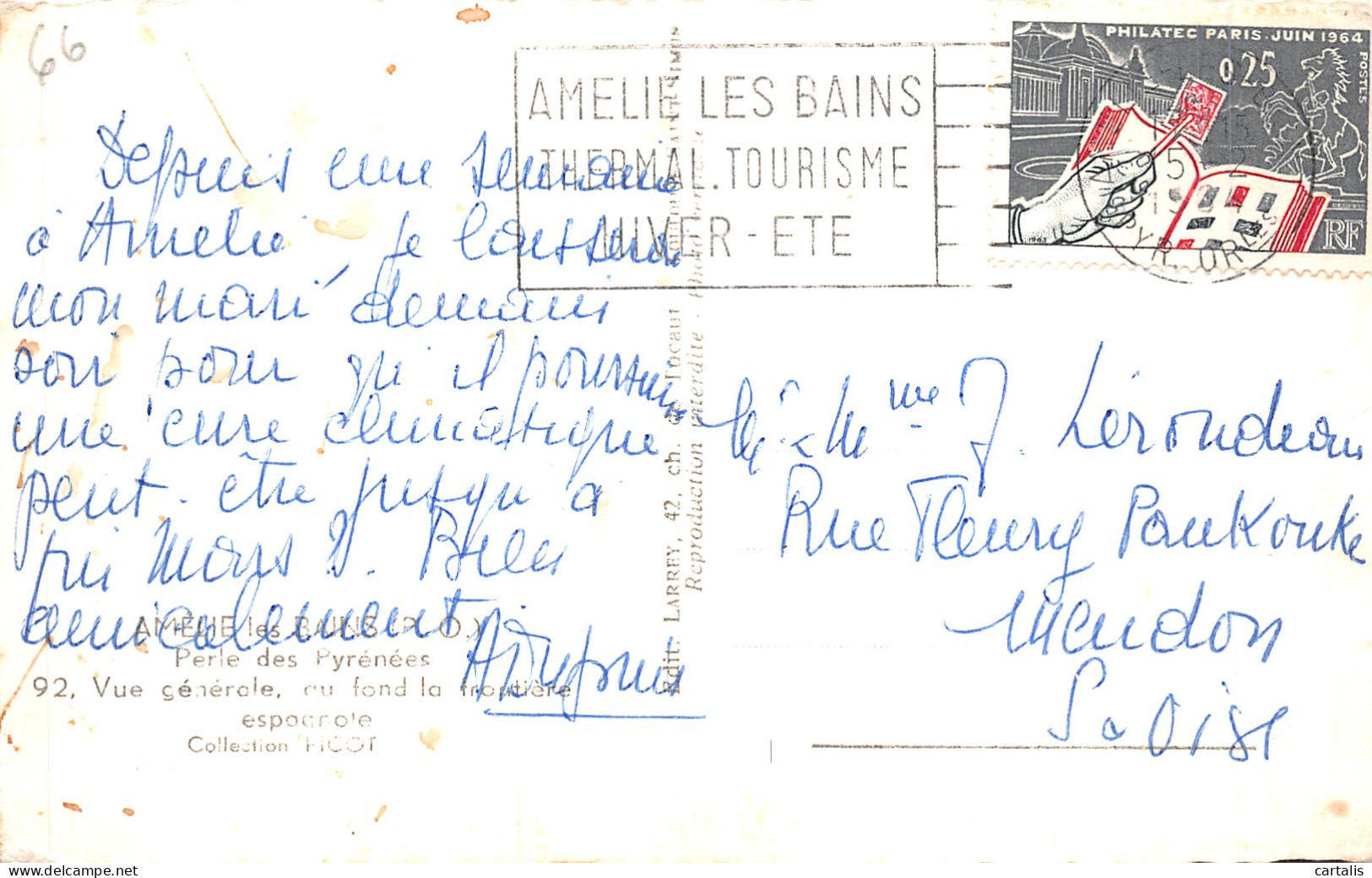 66-AMELIE LES BAINS-N°4221-B/0047 - Other & Unclassified