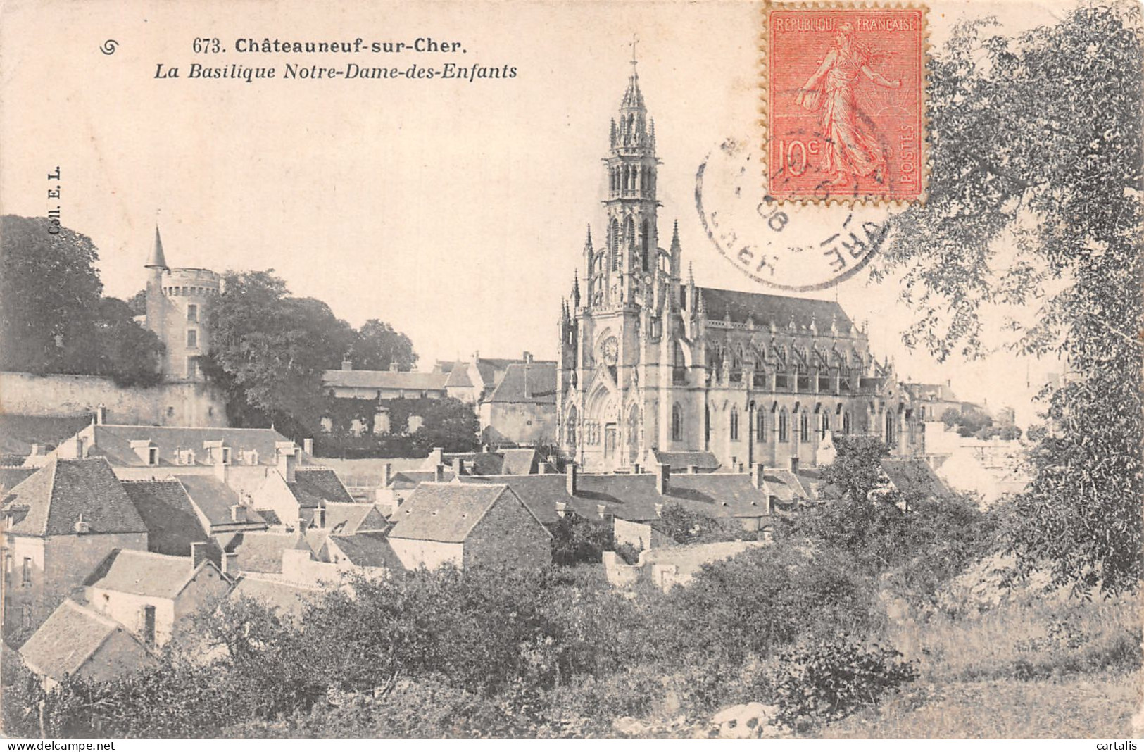 18-CHATEAUNEUF SUR CHER -N°4221-B/0023 - Chateauneuf Sur Cher
