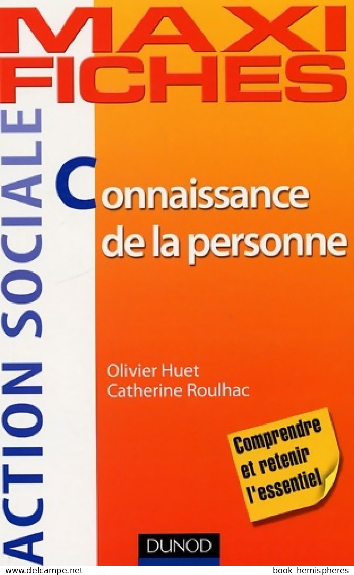 Connaissance De La Personne (2009) De Catherine Roulhac - Psychologie & Philosophie