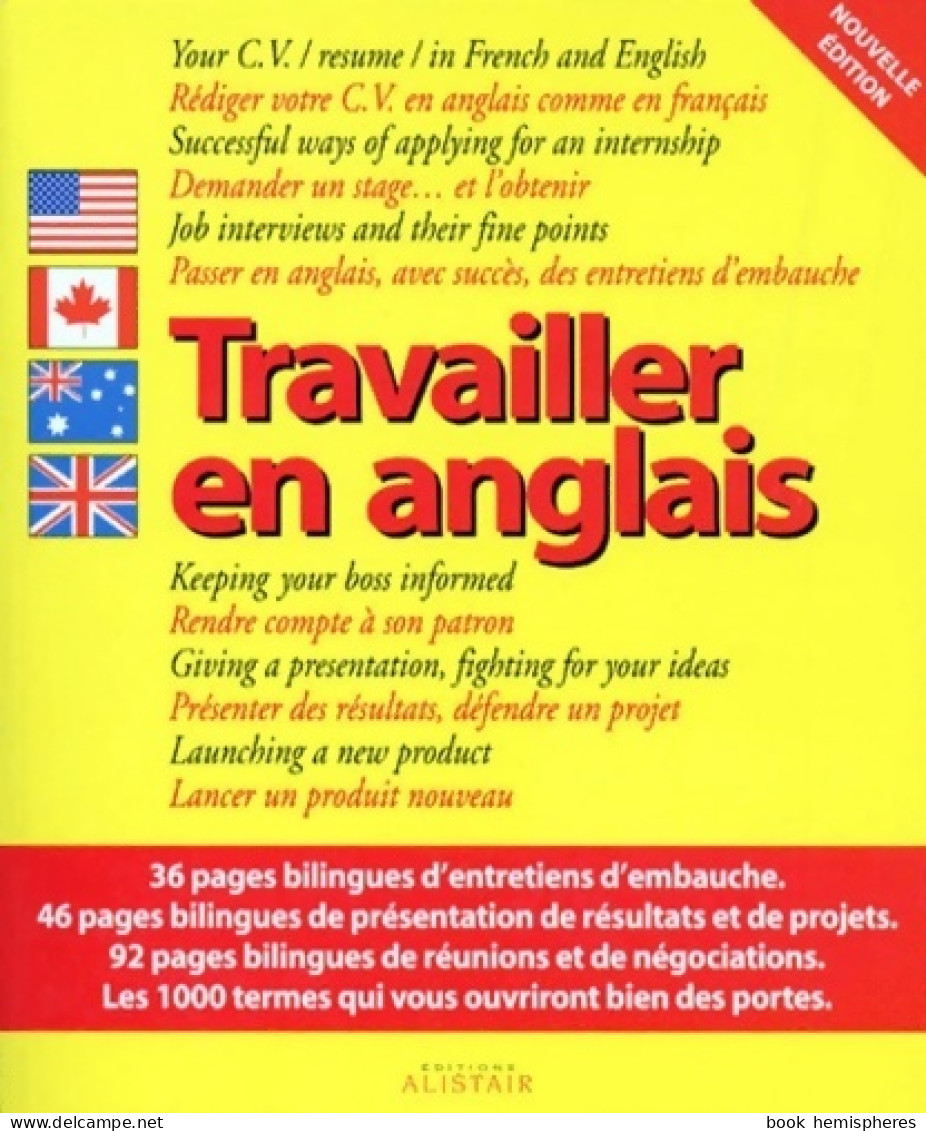 Travailler En Anglais (2000) De Dampierre - Dictionnaires